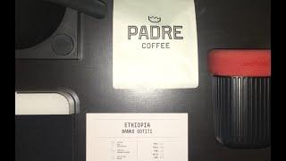 Ethiopia Yirgacheffe Banko Gotiti Single Origin Padre Coffee  - Filter roast made with AeroPress