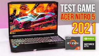 TEST GAME ACER NITRO 5 2021 | RYZEN 5 5600H + GTX 1650