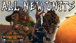 ALL NEW DLC UNITS | High Elves & Greenskins - The Warden & The Paunch DLC Total War: Warhammer 2