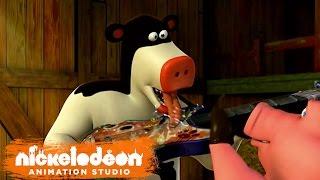 "Back at the Barnyard" Theme Song (HQ) | Episode Opening Credits | Nick Animation