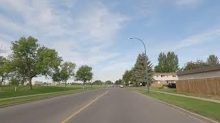 Lethbridge Alberta Canada - North Area - Driving Tour of City + Scott Joplin's The Entertainer