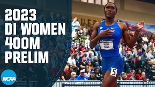 Talitha Diggs - 400m prelim - 2023 NCAA indoor track and field championships