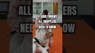 4 Basic Judo Throws  #judo #bjj #judothrow #judotraining #дзюдо