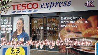 Budget shopping in Swindon UK|| Tesco express || Tesco Club card offers ||Save money on shopping