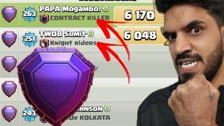 Lit's beat Sumit 007 in Legend pushing challenge | Clash of clans(coc)