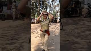 Ankita dave on police uniform #sexy
