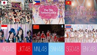 [MV] KOISURU FORTUNE COOKIE | AKB48 - JKT48 - SNH48 - BNK48 - MNL48 - SGO48 | COMPARISON