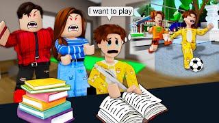 ROBLOX Brookhaven RP - FUNNY MOMENTS : Miserable Tony and His Strict Family