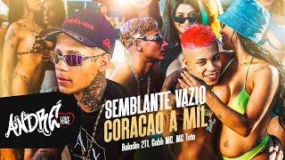 SEMBLANTE VAZIO CORAÇÃO A MIL - Boladin 211, Gabb MC e MC Tato (Dreybeatzz)