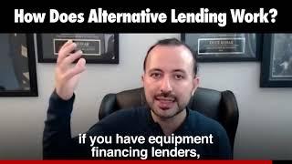 How does Alternative Lending Work? By Oz Konar - Business Lending Blueprint