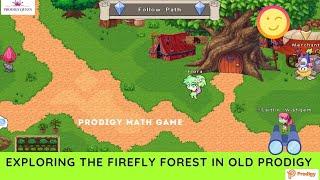 PRODIGY MATH GAME | Exploring Firefly Forest in Old Prodigy 2020 | # 2 Old Prodigy Adventure Series!