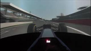 Damian Lempart - FIA F3 simulator (Trident Motorsport)