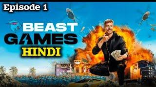 1,000 People Fight For $5,000,000  Beast Games Episode 1 in Hindi Mrbeast Hindi #beastgames Mr beast