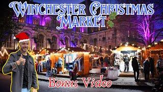 Winchester Xmas Market - Come and join me and look at this beautiful setting.