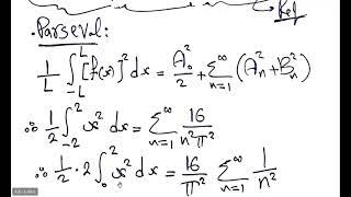 Fourier Sine and Cosine Series