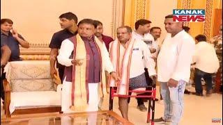 Odisha CM Mohan Majhi Meets Specially Abled At Odisha Guest House In Bhubaneswar