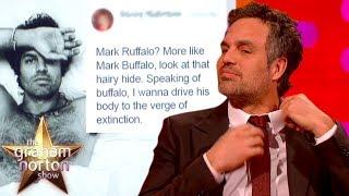Mark Ruffalo LOVES His Fans Comments On His Topless Picture | The Graham Norton Show