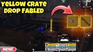 Metro Royale Yellow Crate Drop FABLED In Map 4 | PUBG METRO ROYALE CHAPTER 20