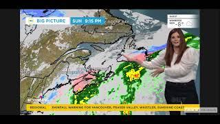 Lindsey Deluce nails the weather forecast