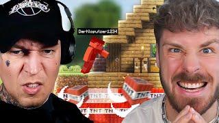 Ich habe @montanablack 2 Stunden in Minecraft genervt… bis zum RAGEQUIT!