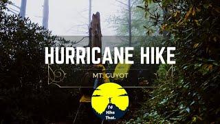 Hiking Into a Hurricane: Rainy Assault on Mt. Guyot and Overnight at the Tricorner Knob Shelter