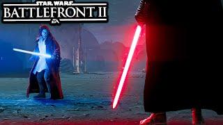 Star Wars Battlefront 2 But I Only Use Obi-Wan To Duel Players In Heroes Vs Villains (Battlefront 2)