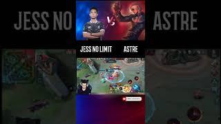 Jess No Limit vs Astre (God of Gusion)  | Gusion Savage  #jessnolimit #astre