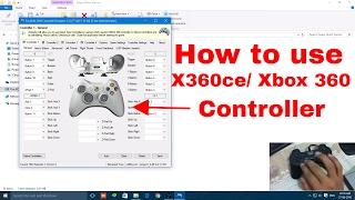 How to Use X360ce/xbox360 controller emulator