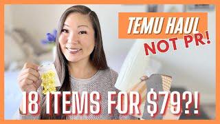 ⭐UNsponsored Temu Haul⭐ | 18 items for under $80! | May 2023