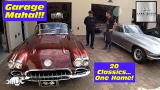 GARAGE MAHAL! 20 Classic Cars Under One Roof!