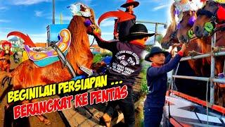 BEGINILAH PERSIAPAN DARI ISTAL KE TEMPAT PENTAS  CUTA MUDA GROUP  GETIH SUNDA MUDA