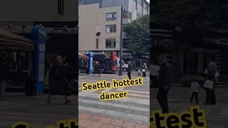 Hottest dancer #grandma #dancer #downtownseattle #vibes