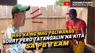 PB NAGALIT KAY EDITO TINANGAL NA SA PB TEAM