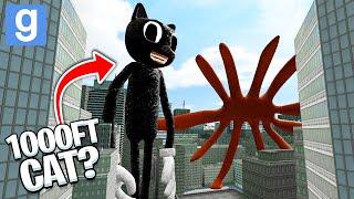 CAN HUGE CARTOON CAT DEFEAT... THE GIANTS?!  (Garry's Mod Sandbox) | JustJoeKing