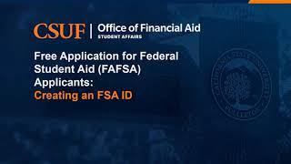 How to Create an FSA ID