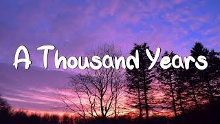 A Thousand Years - Christina Perri (Lyrics) || Adele, Keane (Mix Lyrics)