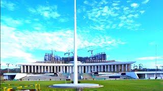 Lapangan Upacara Sudah Siap Upacara 17 Agustus & Kemegahan Bangunan Kantor Presiden