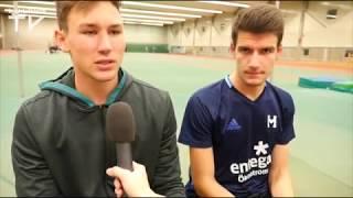 Im Training zu Besuch bei ... Niklas Kaul und Manuel Wagner