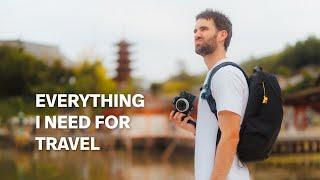 My Essential Photography Gear for Travel (EVERYTHING I PACK)