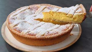 CROSTATA con Crema di Ricotta ricetta della Nonna Tradizionale