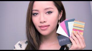 Using Business Cards for Makeup