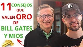 11 CONSEJOS DE ORO DE BILL GATES REVELADOS POR VÍCTOR ROBLES ◀️ (para la vida y la programación )