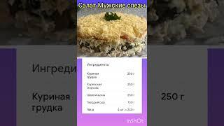 Вкусный салатик. #салат#рецепты#вкусно #еда#кулинария#рекомендации