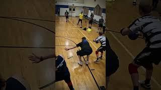 Bro got an incredible squad wipe in dodgeball 