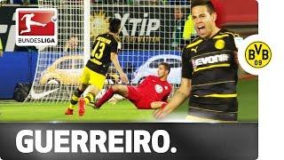 Dortmund’s Raphael Guerreiro Celebrates Maiden Goal