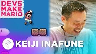 Mega Man's Keiji Inafune Makes a Super Mario Maker Level - Devs Make Mario