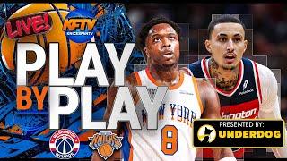 New York Knicks vs Washington Wizards Play-By-Play Live