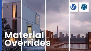 Material Override Made Simple in V-Ray for SketchUp