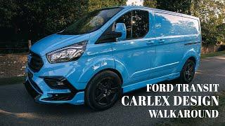 WALKAROUND FORD TRANSIT CUSTOM CARLEX DESIGN FINAL EDITION - Crusader Vehicles