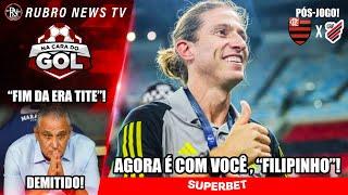 ACABOU! SAIBA TODOS OS DETALHES E BASTIDORES DA DEMISSÃO DE TITE NO FLAMENGO! FILIPE LUÍS ASSUME! E+